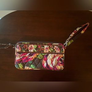 Vera Bradley Zip Wallet in English Rose
